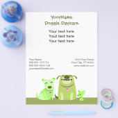 Doggie Daycare/Dog Walker Promoter Flyer (Einzeln)
