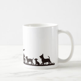 Doggie-Familie 10 Kaffeetasse