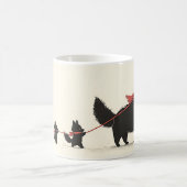 Doggie-Familie 11 Kaffeetasse (Mittel)