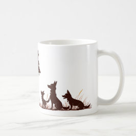 Doggie Familie 3 Kaffeetasse