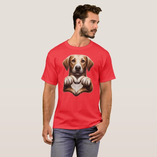 DOGGIE Heart T-Shirt (Vorne ganz)