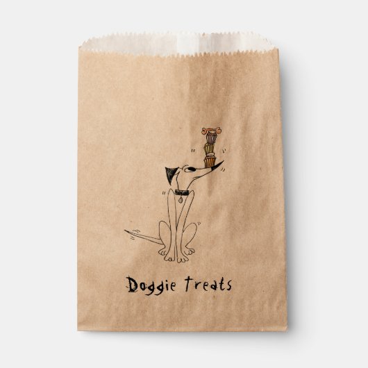 Doggie Leckerei Bag Geschenktütchen (Vorderseite)