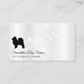 Doggie Logo | Sparkle-Blase Visitenkarte (Vorderseite)