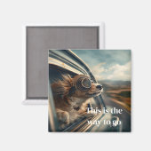 Doggie Magnet (Vorderseite/Rückseite)