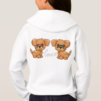 Doggie Puppy-Liebe  Hoodie