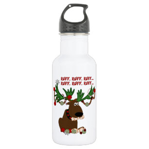Doggie Reindeer Ruff Ruff Trinkflasche