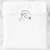 Doggie Sticker (Tasche)