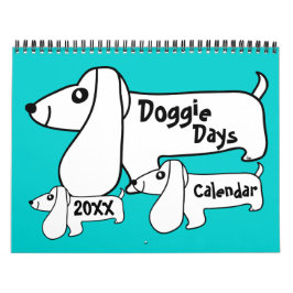 Doggie-Tage-Kalender Kalender