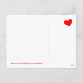 Doggie Valentine - Postkarte (Rückseite)