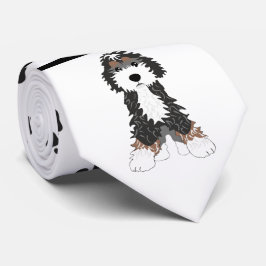 Doggies & Black Paws Necktie Krawatte