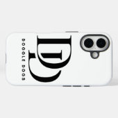 DOGGLE-HUNDE Case-Mate iPhone HÜLLE (Rückseite (Horizontal))