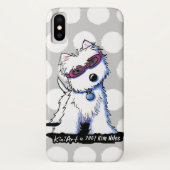 Doggles Westie Case-Mate iPhone Hülle (Rückseite)
