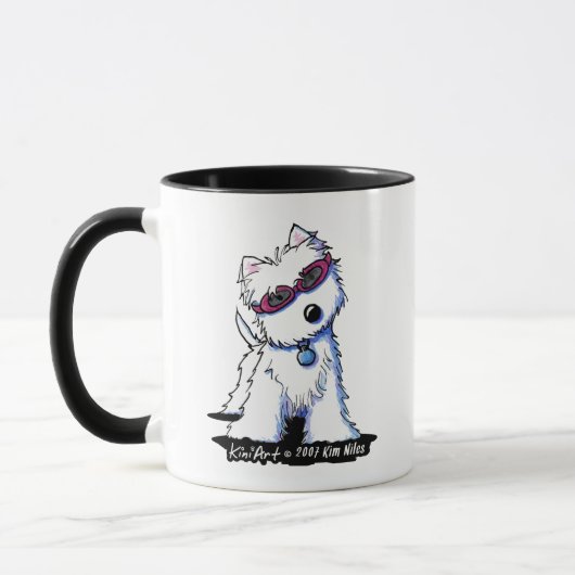 Doggles Westie Tasse (Links)
