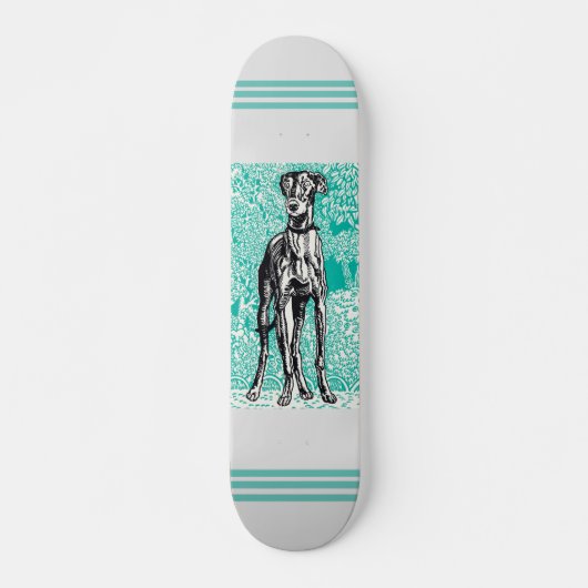 Doggo Skateboard Deck (Vorne)