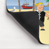 Doggone Beachy Mousepad (Ecke)