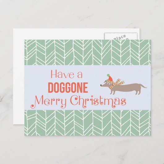 Doggone Frohe Weihnachten (Vorne/Hinten)