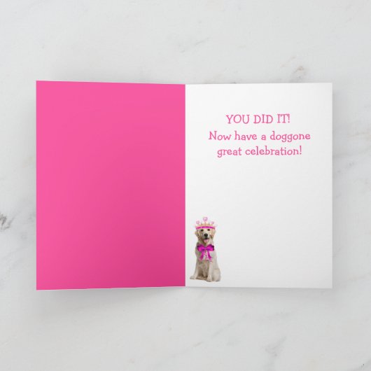 Doggone Great Last Chemo Karte (Innenseite)