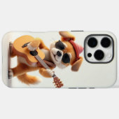 Doggone Guitarist Case-Mate iPhone Hülle (Rückseite (Horizontal))