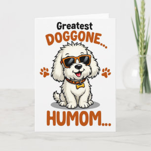 Doggone Humom-Liebeskarte Karte