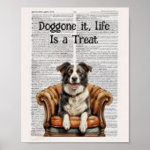 Doggone it Leben ist eine Leckerei - die Freude de Poster (Vorne)