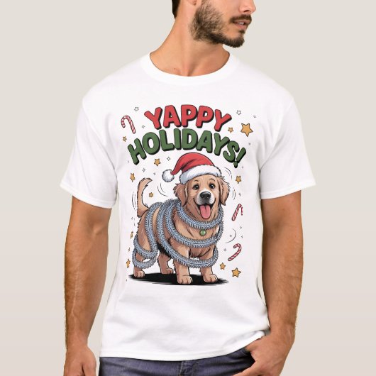 Doggone Merry T-Shirt (Vorderseite)