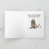 Doggone werden gut karte (Innenseite)