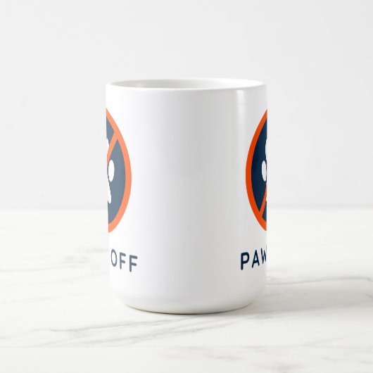 DogGoneIt - Paws Off-15 oz Kaffeetasse (Mittel)