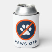 DogGoneIt - Paws Off Cosy Can Cooler Dosenkühler (Kanne Vorderseite)