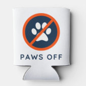 DogGoneIt - Paws Off Cosy Can Cooler Dosenkühler (Rückseite)
