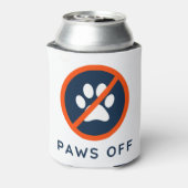 DogGoneIt - Paws Off Cosy Can Cooler Dosenkühler (Kanne Rückseite)