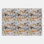 Doggos Hunde Design Geschenkpapier Set (Vorderseite 3)