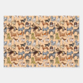 Doggos Hunde Design Geschenkpapier Set (Vorderseite 2)