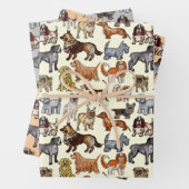 Doggos Hunde Design Geschenkpapier Set (Beispiel)