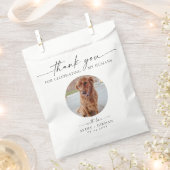 Doggy Bag Danke, dass ihr Hund Leckerei | Hochzeit Geschenktütchen (Ausgeschnitten)