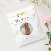 Doggy Bag Danke, dass ihr Hund Leckerei | Hochzeit Geschenktütchen (Versiegelt)