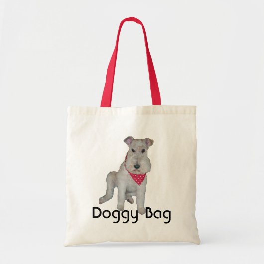 Doggy Bag - Wire Fox Terrier Tragetasche (Vorne)