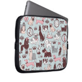 Doggy Boudoir Laptop Sleeve (Vorne Rechts)