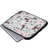 Doggy Boudoir Laptop Sleeve (Vorne Knopf)