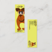 Doggy Business - - Mini Visitenkarte (Vorne/Hinten)