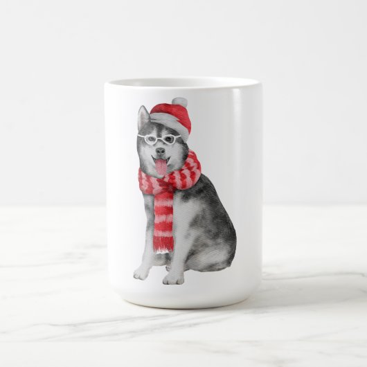 Doggy Christmas Kaffeetasse (Mittel)