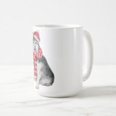 Doggy Christmas Kaffeetasse (VorderseiteRechts)