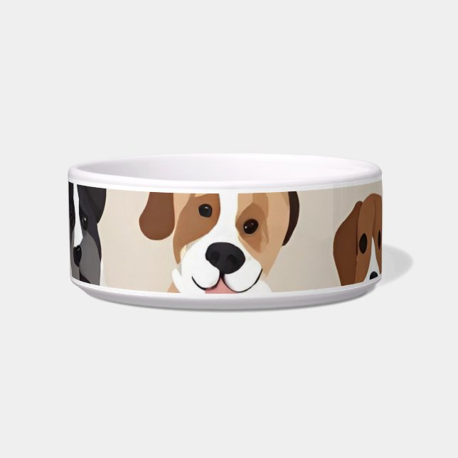 Doggy Faces Napf (Vorderseite)