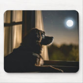 Doggy im Fenster Mousepad (Vorne)