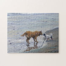 "Doggy Kisses" Jigsaw Puzzle