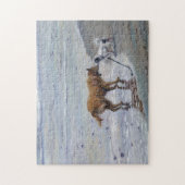 "Doggy Kisses" Jigsaw Puzzle (Vertikal)