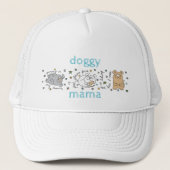 Doggy Mama Truckerkappe (Vorderseite)