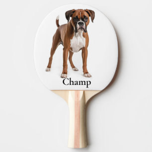 Doggy Paddle Boxer Tischtennis Schläger