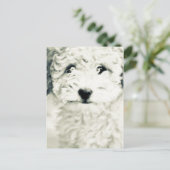 Doggy Postkarte (Stehend Vorderseite)