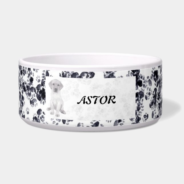 Doggy Prints Napf (Vorderseite)