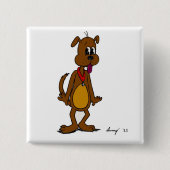 Doggy Toon Button (Vorderseite)